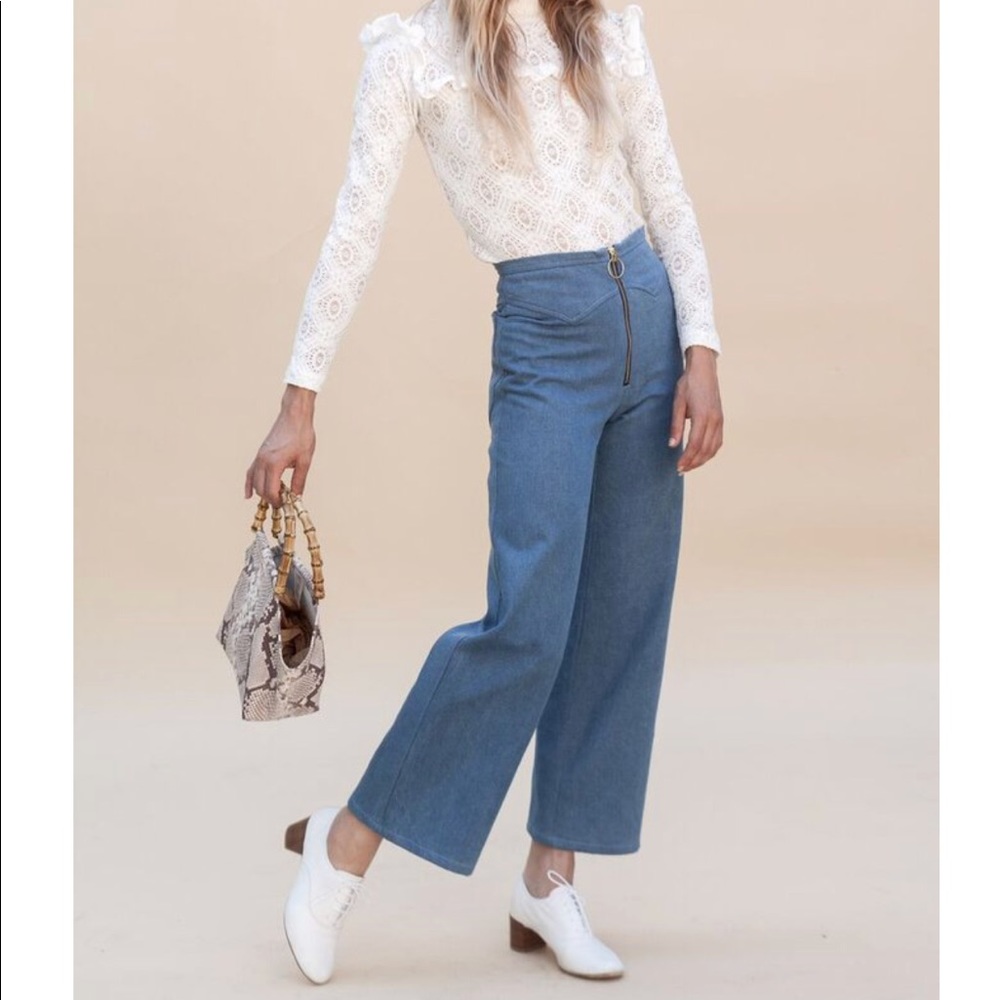Lykke Wullf Jesse zip up pant